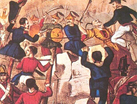 opium war historic battles