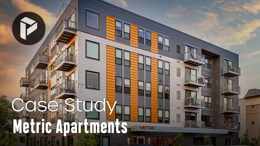 mid rise apartment building exterior