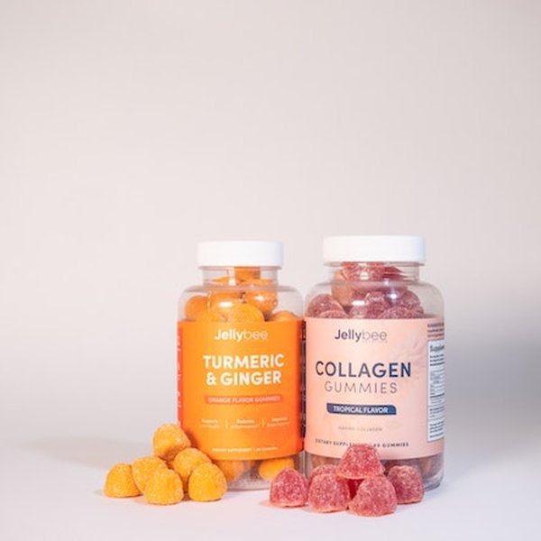 Various supplement containers