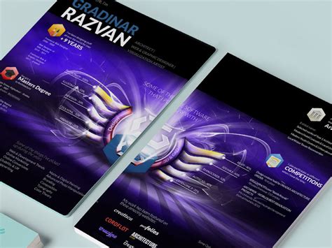 artist cv layout