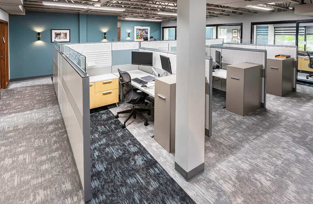 financial planning office workspace