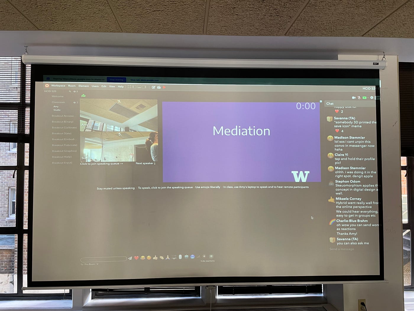 classroom debate multimedia setup