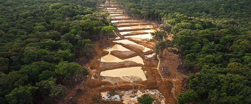 mining site venezuela landscape