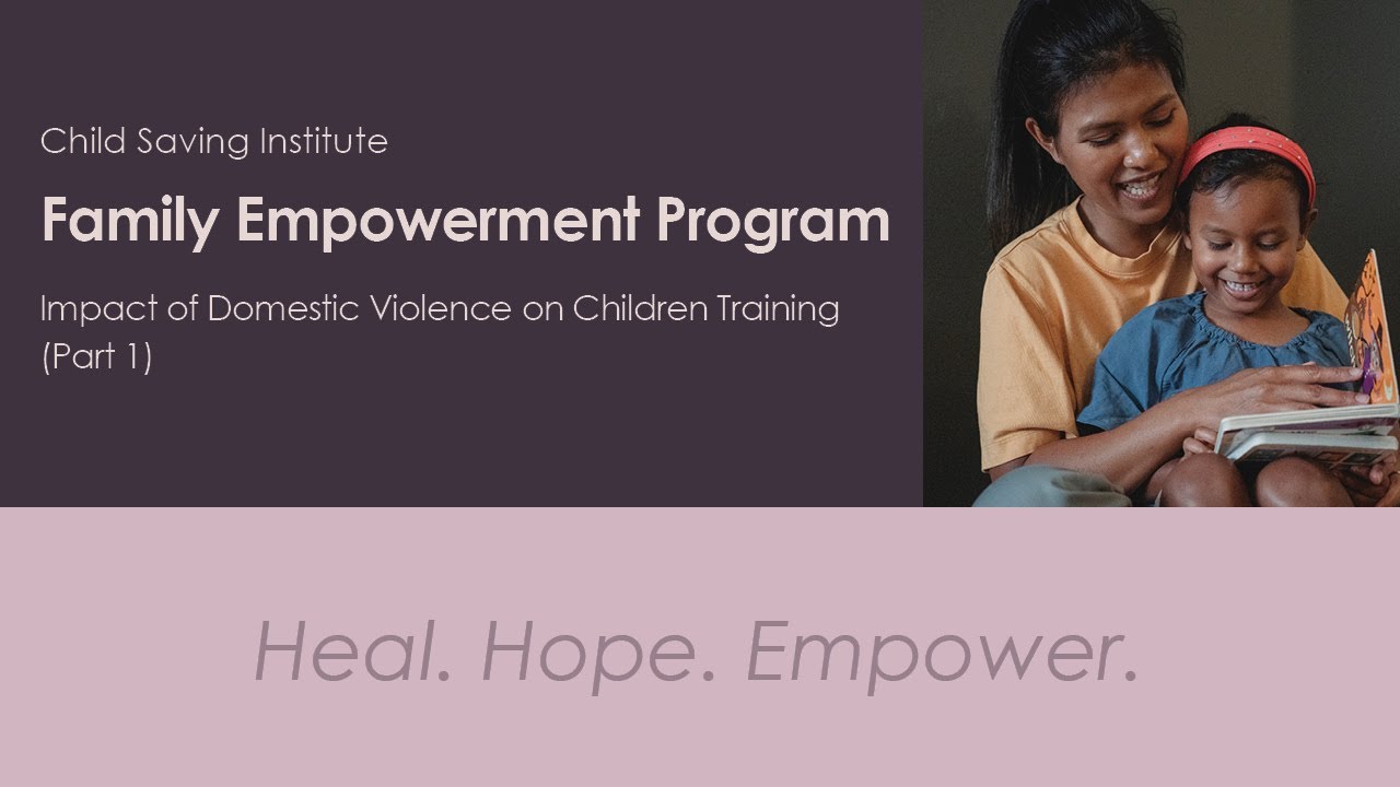 children training and empowerment