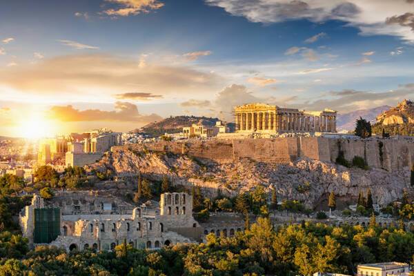 historic european architecture landscape
