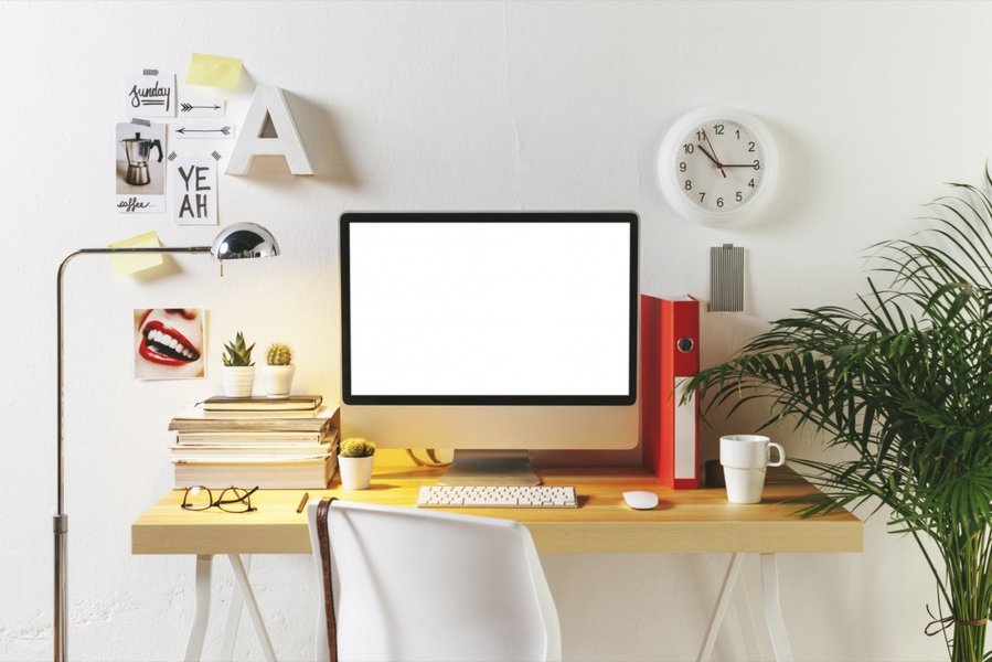 Organized workspace