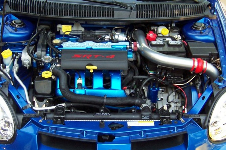 An example of a thermostat housing, where the thermostat regulates coolant flow.