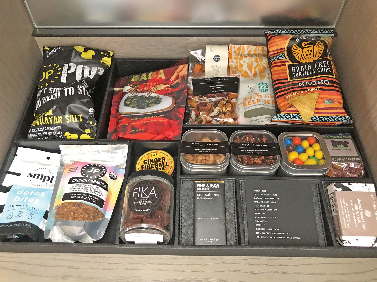 modern hotel room service packaging