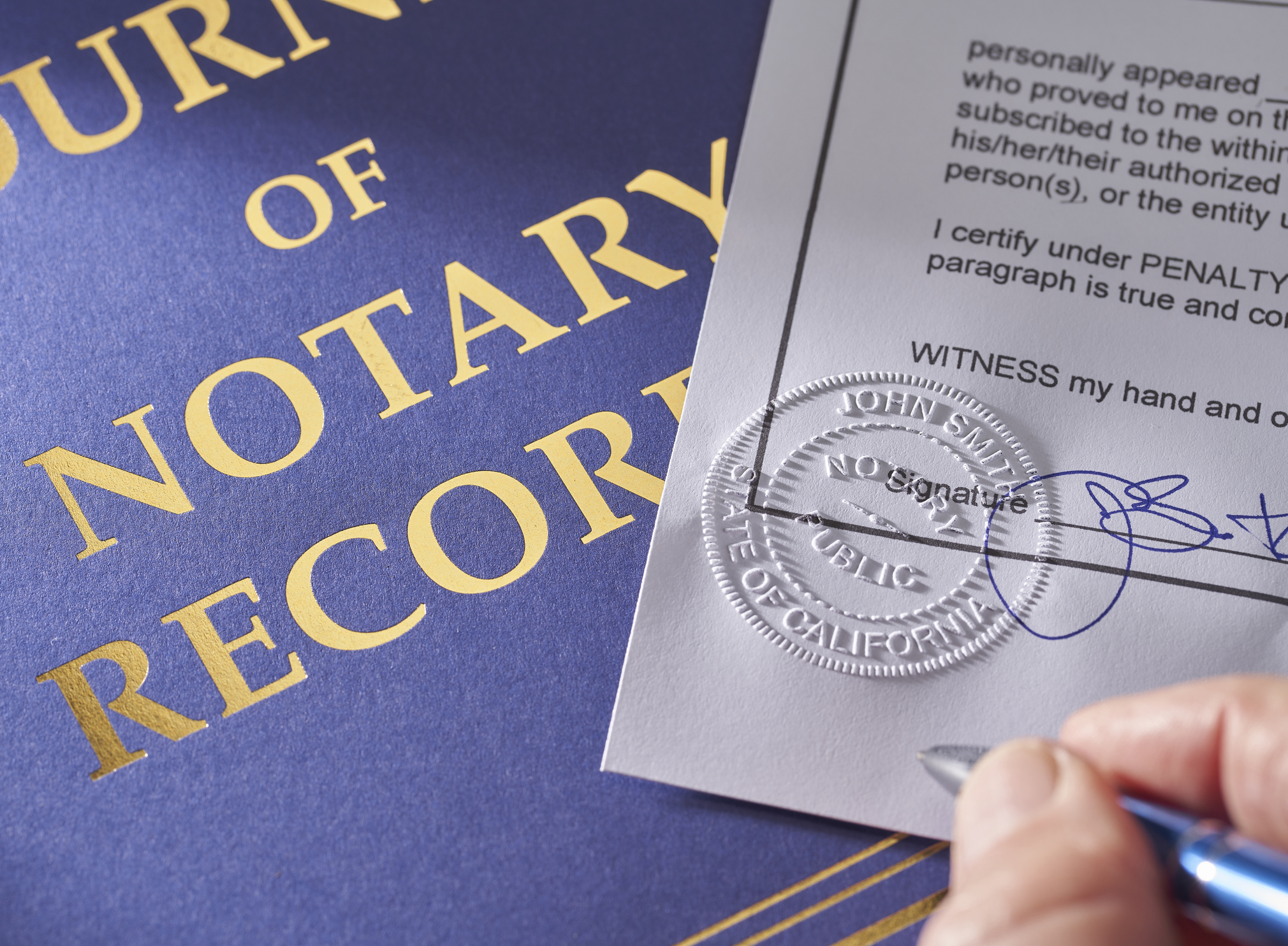 legal documents and office notary