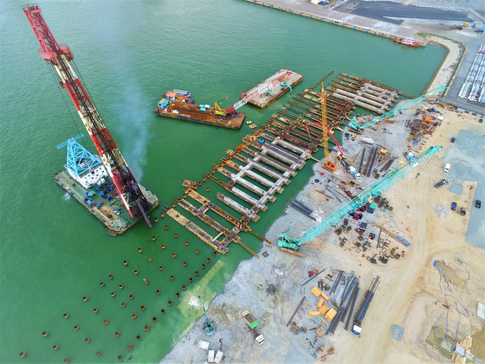infrastructure construction, port facilities, energy projects