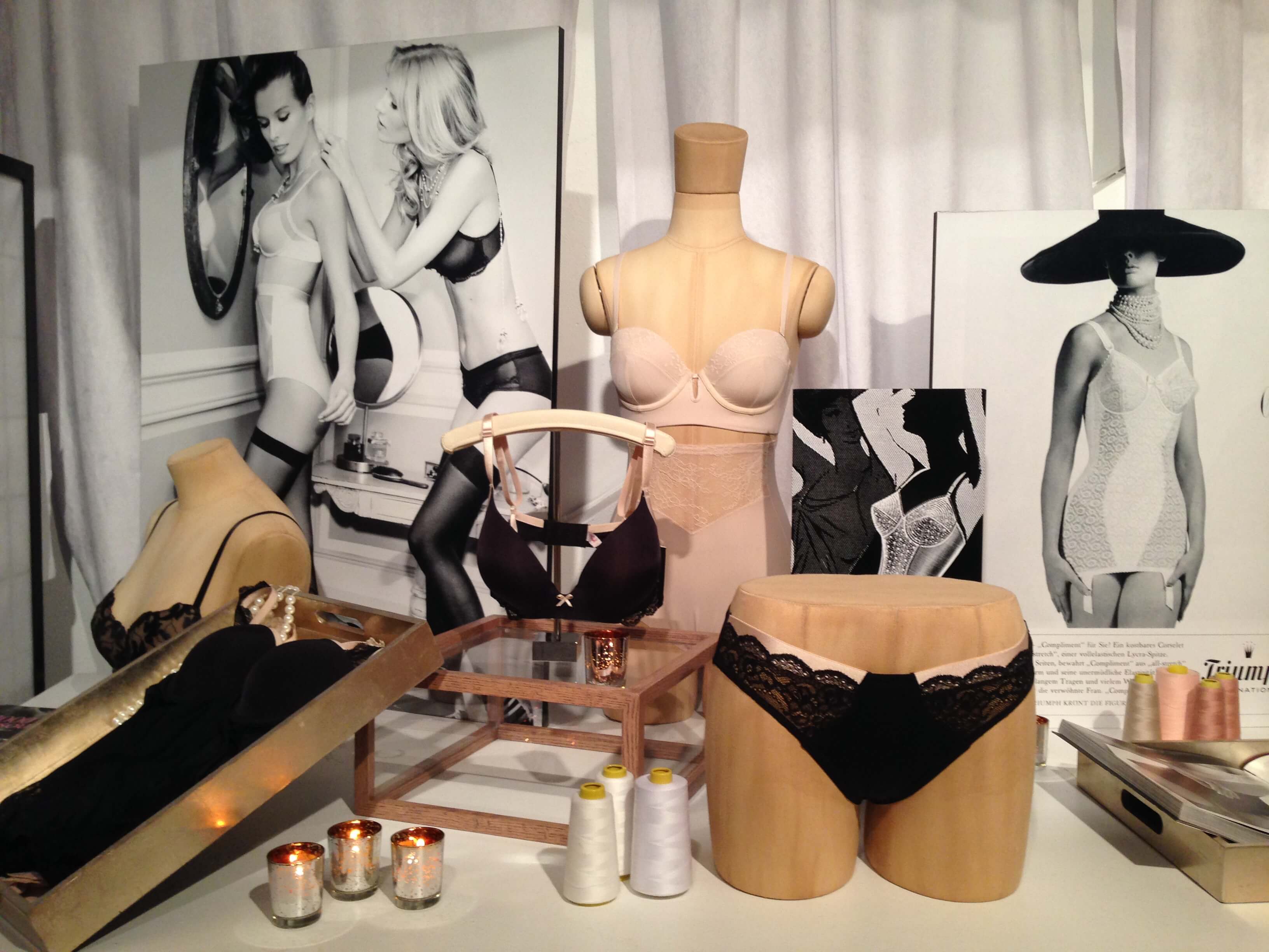 fashion lingerie display