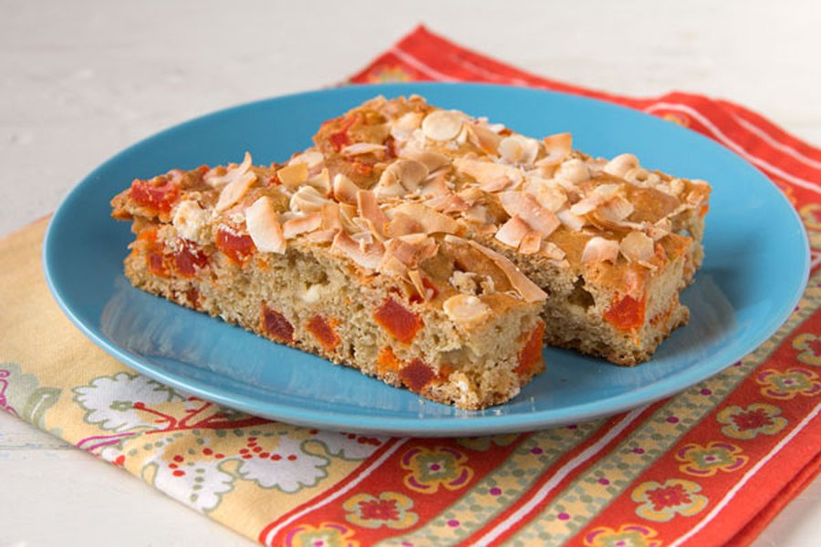 tropical papaya cookies dessert