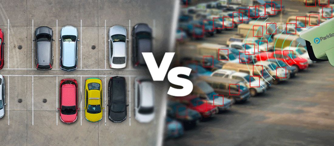 parking lot sensors and cameras
