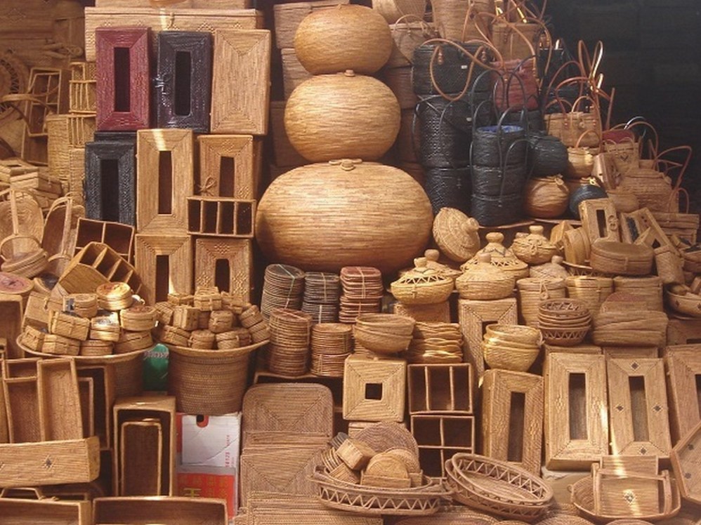 bamboo crafts production