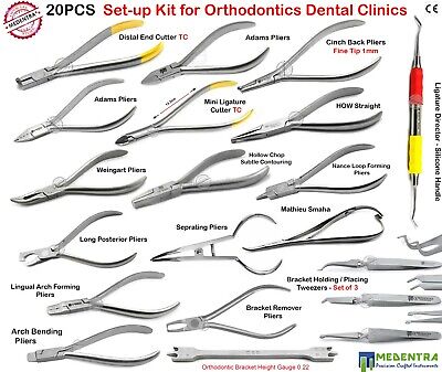 dental tools with clinical setting