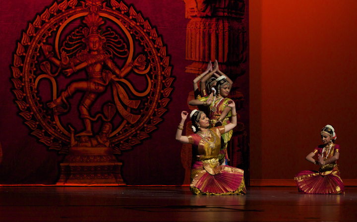 indian classical dance performance stage vibrant cultural scene