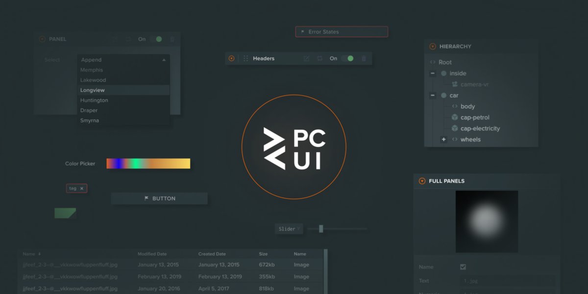 Пример UI фреймворка для веб-приложений