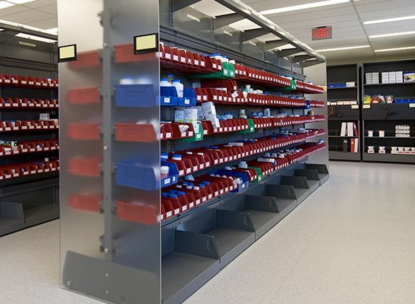 pharmacy drugs shelf