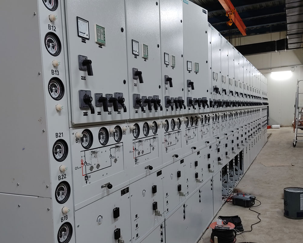 electrical panels, industrial motors, power grid equipment