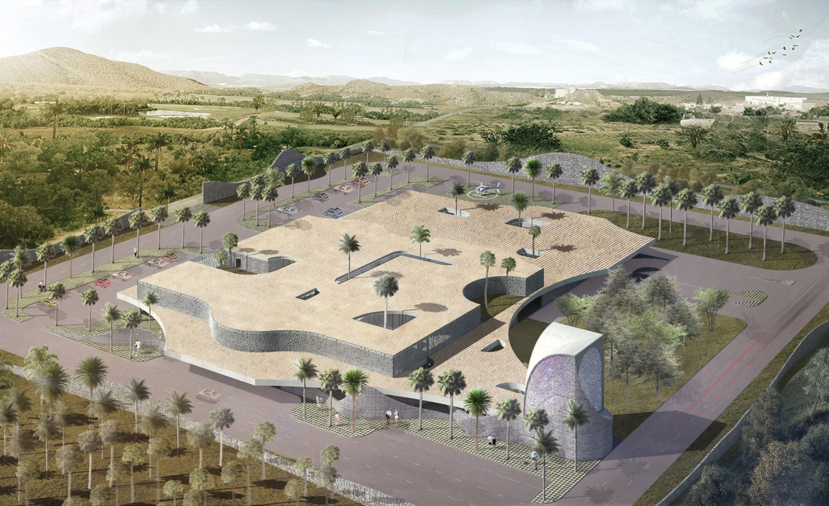 Philippine healthcare facilities urban rural landscape