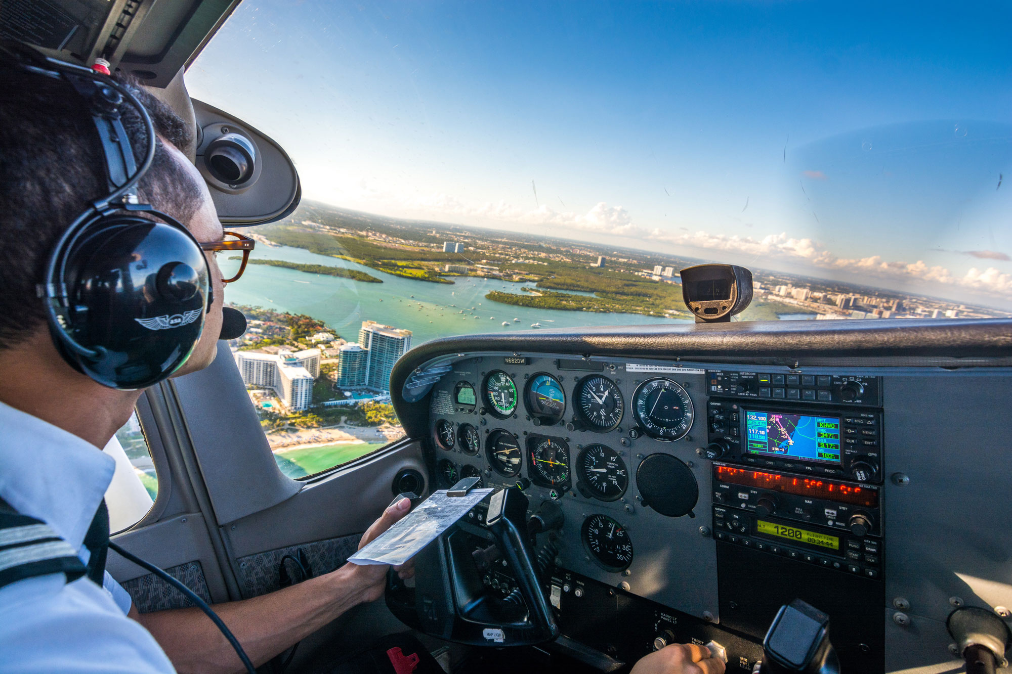 aircraft cockpit and pilot equipment