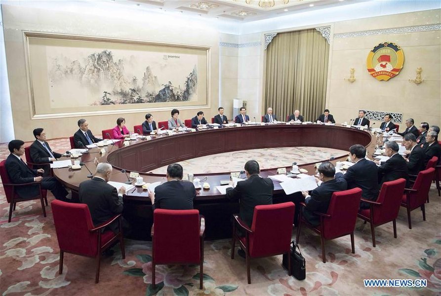 political meeting conference