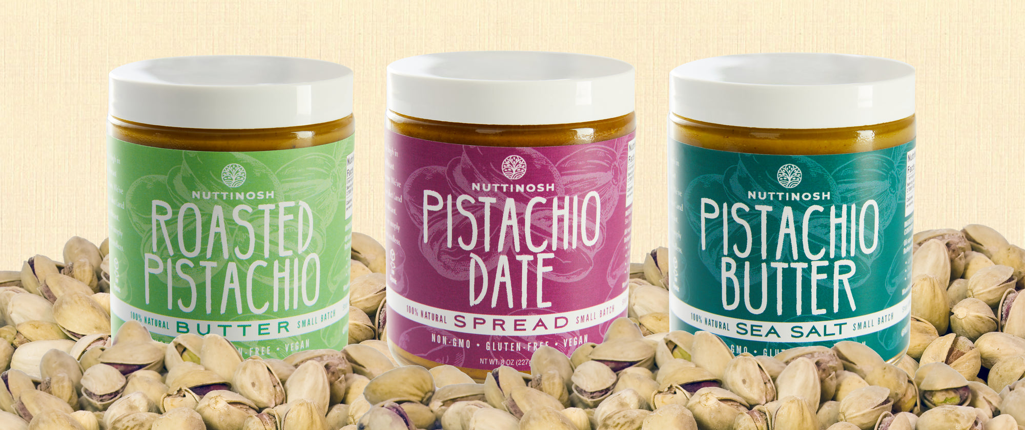 pistachios in jar, physical objects, product packaging