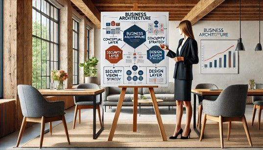 modern business presentation board