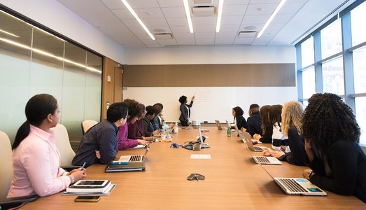 professional business meeting office