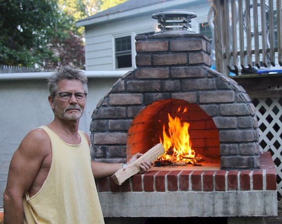 outdoor pizza oven construction