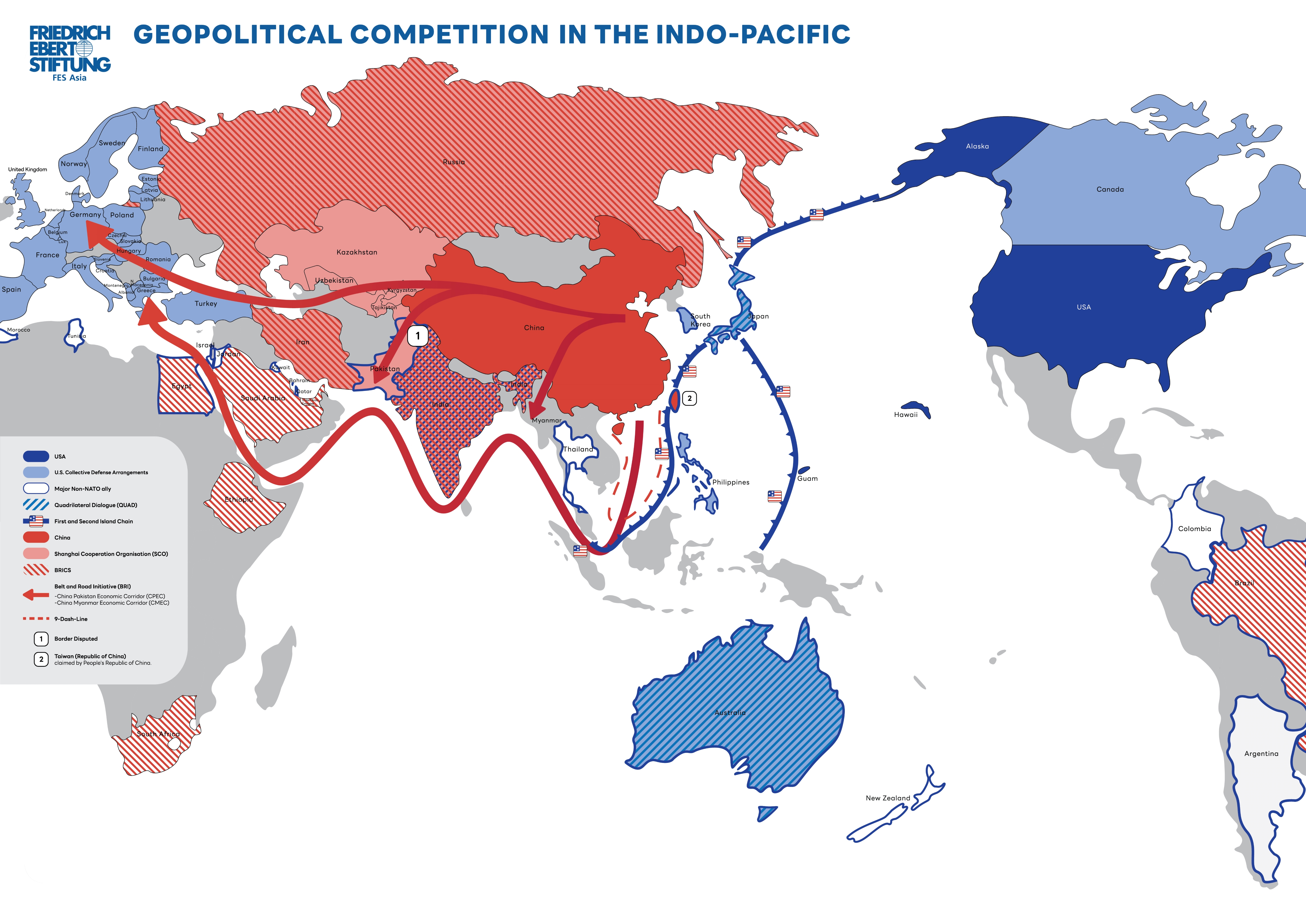 geopolitical strategy map