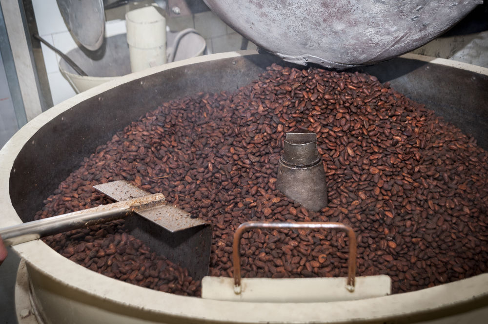 chocolatería artesanal producción