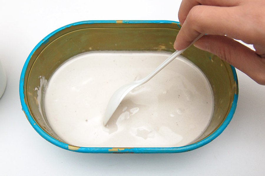 混合巴黎石膏