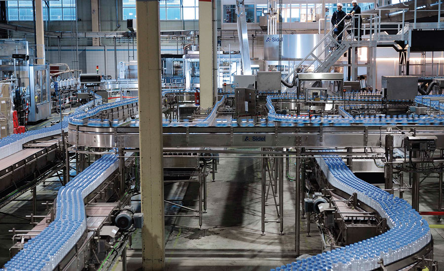 plastic bottle production line