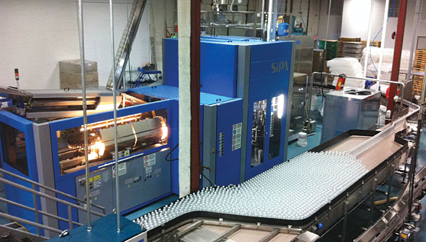 plastic bottle production factory machinery