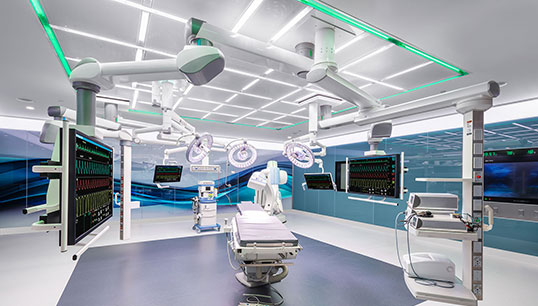 surgical room modern equipment