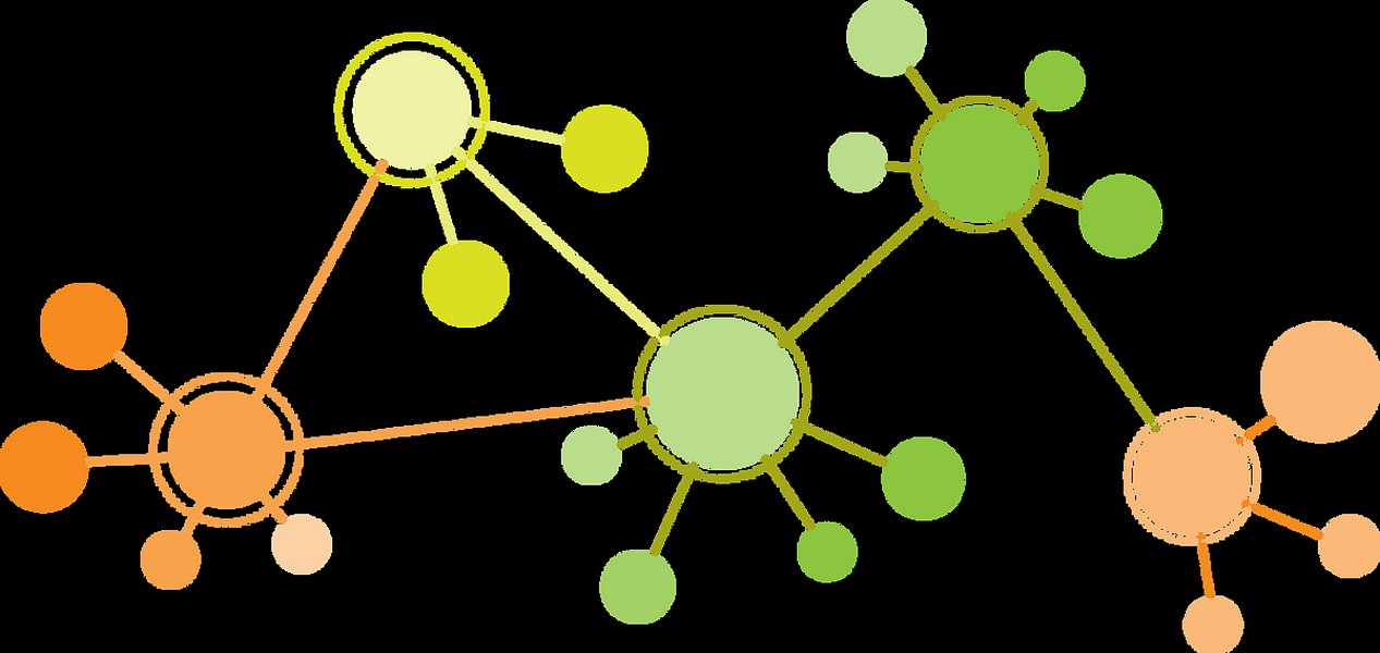 Ein interaktiver Netzwerkgraph, erstellt mit Plotly in Python.