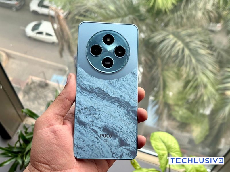 Дизайн смартфона Poco C75