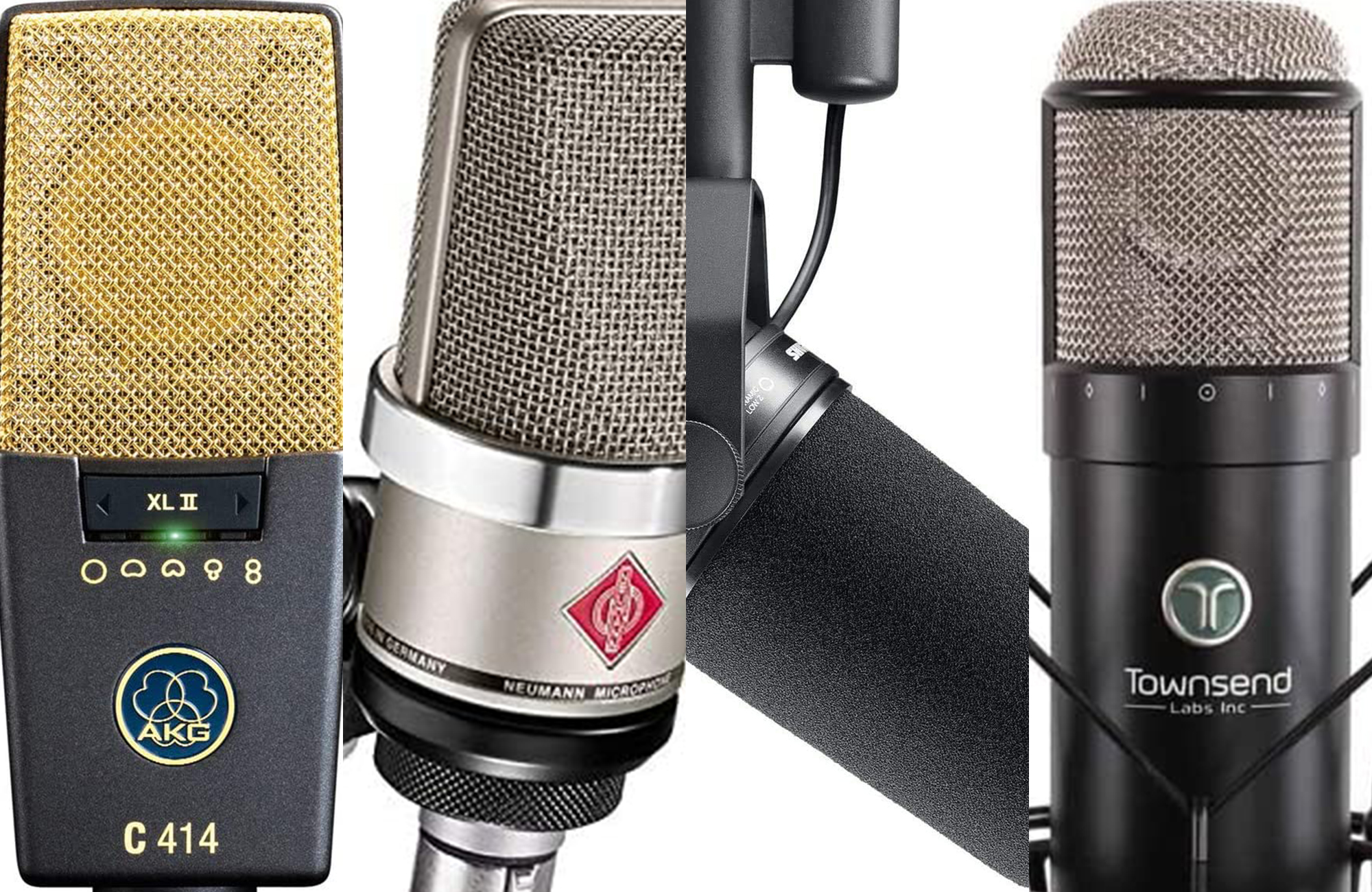 modern mic and scientific equipment