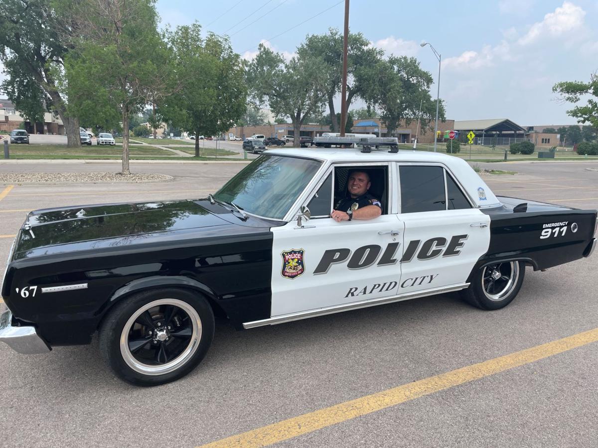 municipal police car patrol