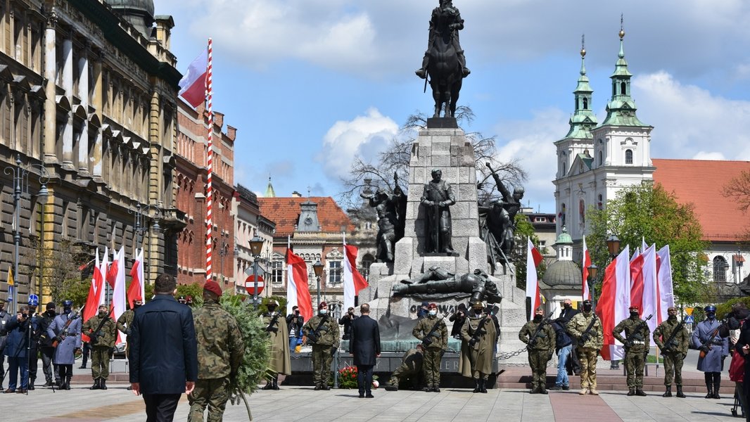 Obchody Święta Konstytucji 3 Maja w Krakowie