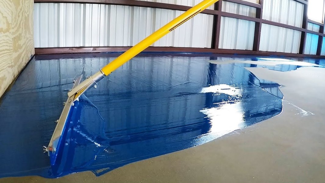 industrial flooring application