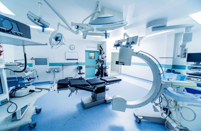 medical equipment in clinic