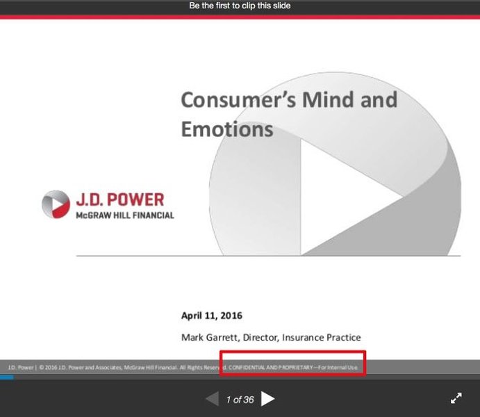 Confidentiality Tag Example
