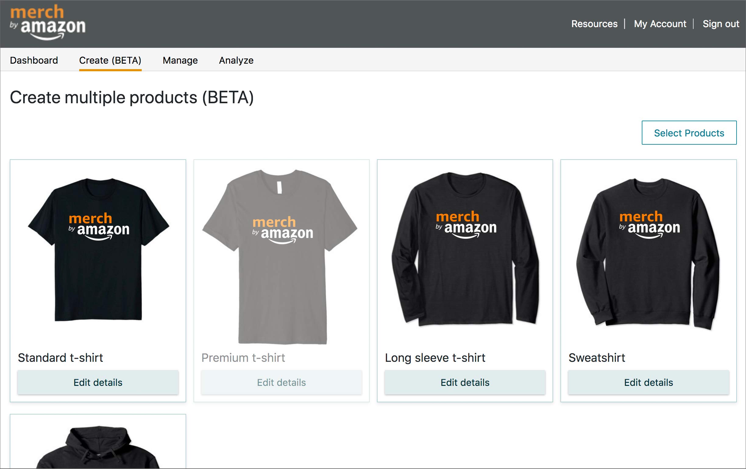 amazon print on demand products