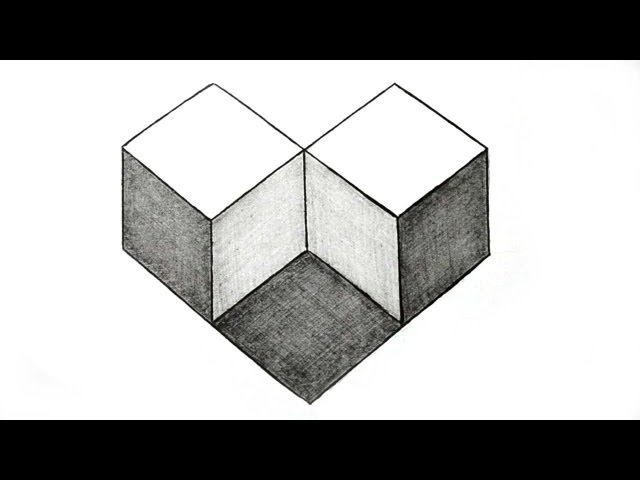 geometric shapes optical illusion