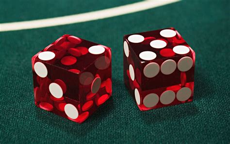 dice on table