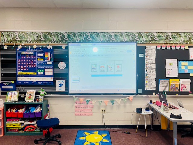 first grade classroom interactive
