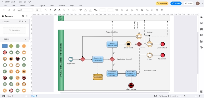 process diagram drawing tools