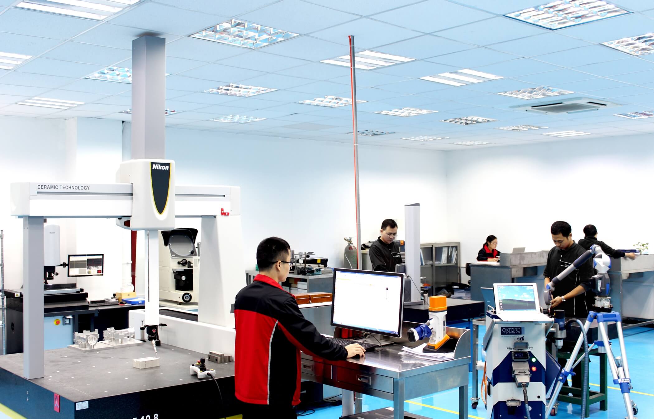 manufacturing quality control in facility